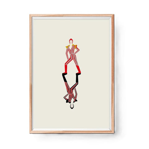 Ziggy Stardust A3 Print