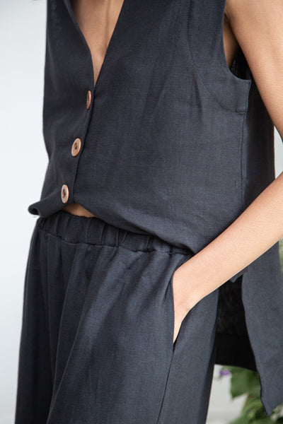 Beaumont Organic Zoya-May Linen Trousers
