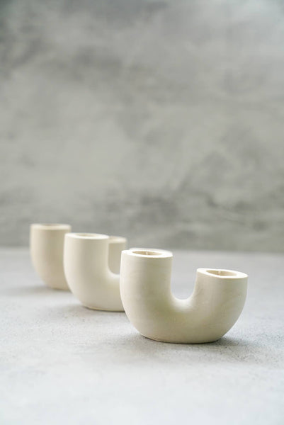 U Shape Candle Holder