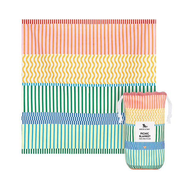Picnic Blanket - Stripe Up Your Life
