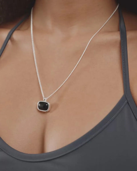 NOW Necklace - Silver