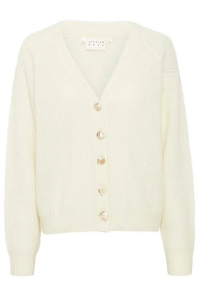 Atelier Reve Melia Cream Cardigan