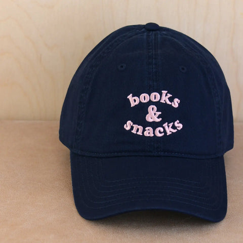 Books & Snacks Baseball Cap