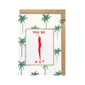 Tropics You're Hot Card