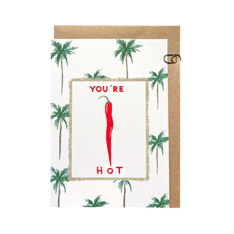 Tropics You're Hot Card