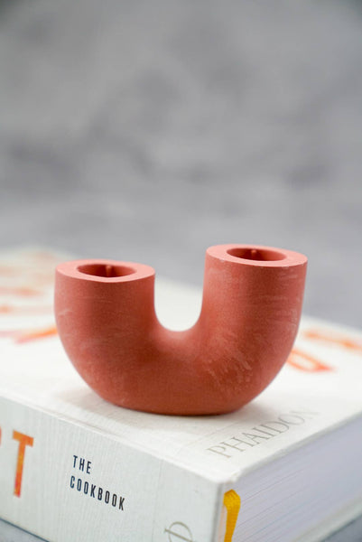 U Shape Candle Holder