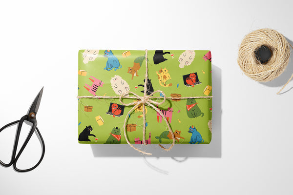 Cats Gift Wrap