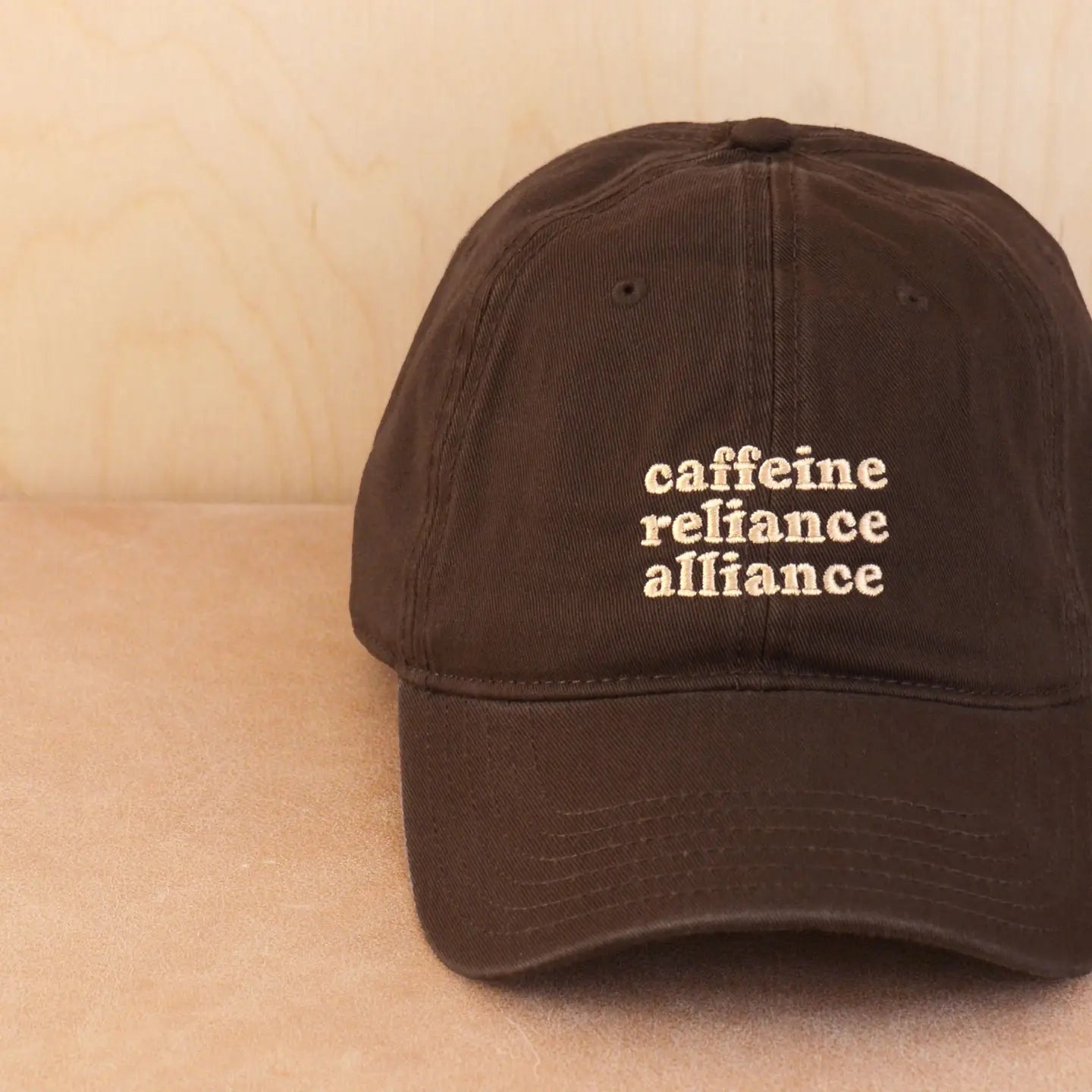 Caffeine Reliance Alliance Baseball Cap
