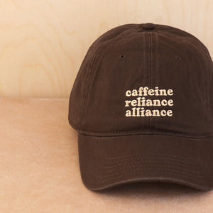 Caffeine Reliance Alliance Baseball Cap