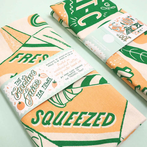 Creative Juice Tea Towel