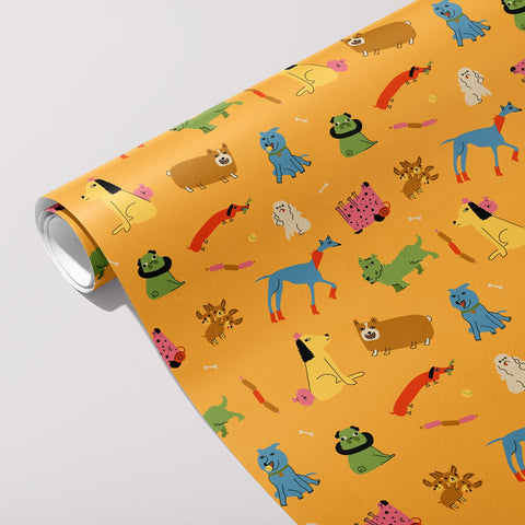 Dogs Gift Wrap