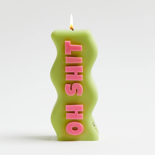 Oh Shit Candle