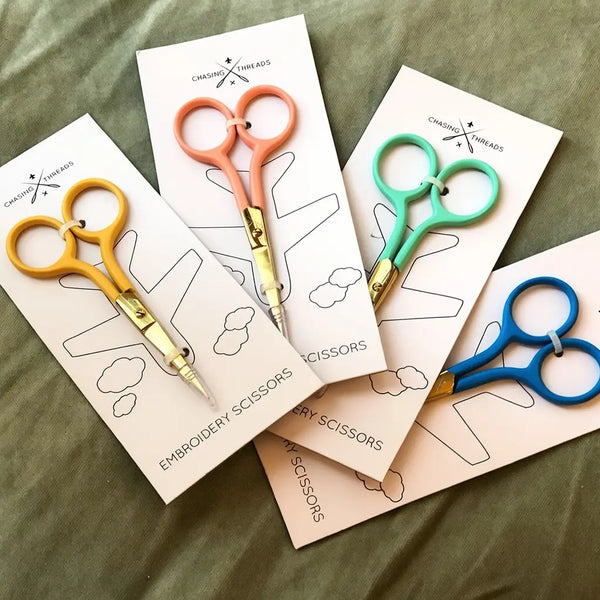 Mint Embroidery Scissors