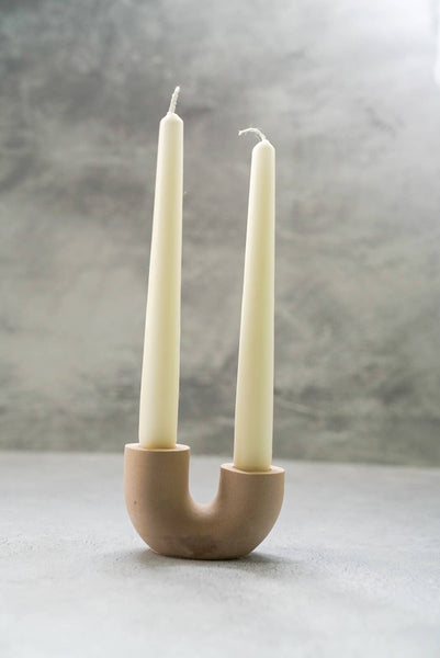 U Shape Candle Holder