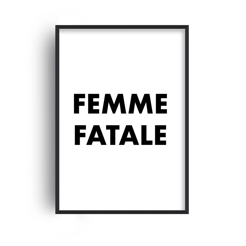 Femme Fatale A3 Print