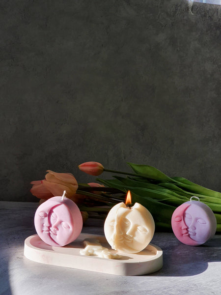 Sun and Moon Candle