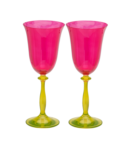 Gardenia Wine Glass Set of 2