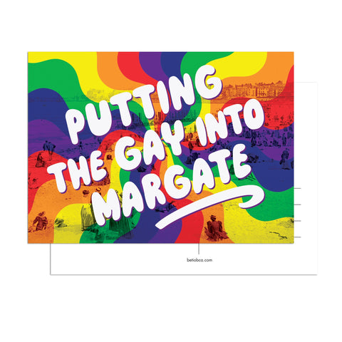 Putting the Gay Into Margate Postcard