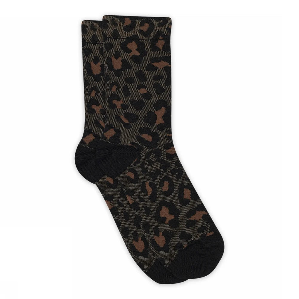 Linea Dark Brown Socks