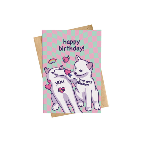 Birthday Love and Affection Card