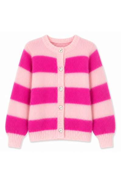 Timea Baby & Neon Pink Cardigan