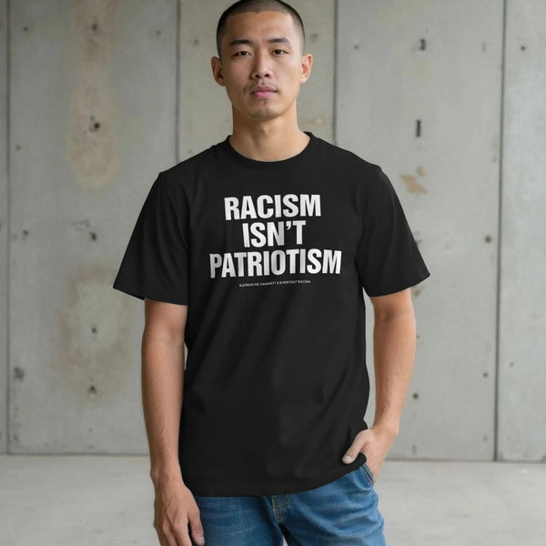 Racism Isn't Patriotism Black T-Shirt