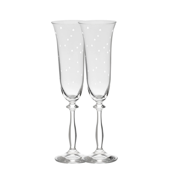 Starry Eve Champagne Flute Set of 2