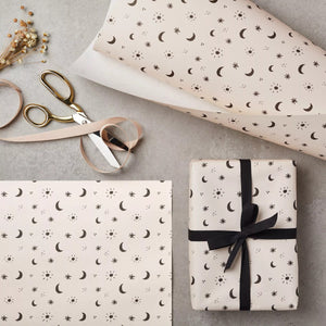 Moon & Stars Gift Wrap