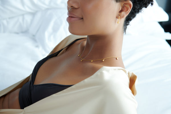 Untamed Deco Hearts Necklace