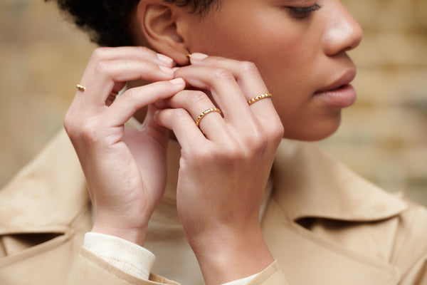 Spike Stacking Ring
