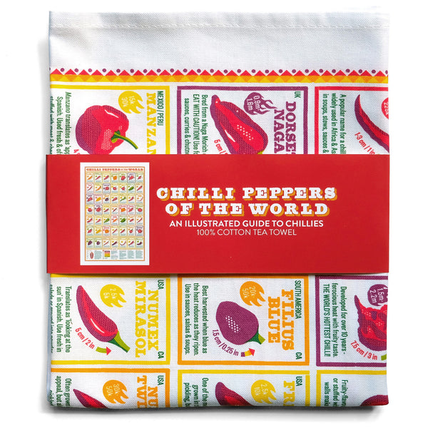 Chilli Peppers Tea Towel