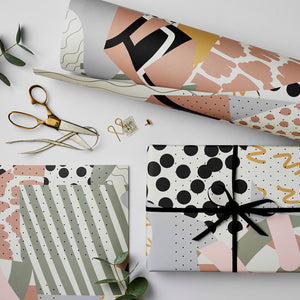 Collage Gift Wrap