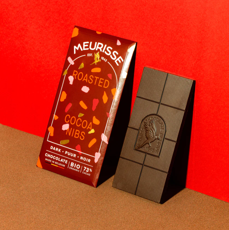 Dark Chocolate with Roasted Cacao Nibs