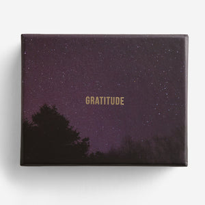 Gratitude Prompt Cards by The School of Life are a great self care tool.