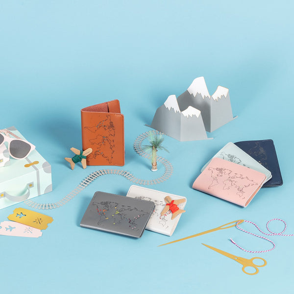 Stitch Where You've Been Passport Cover