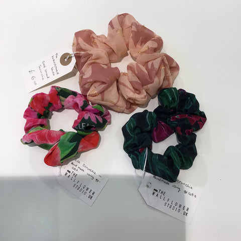 Handmade Silk Scrunchies