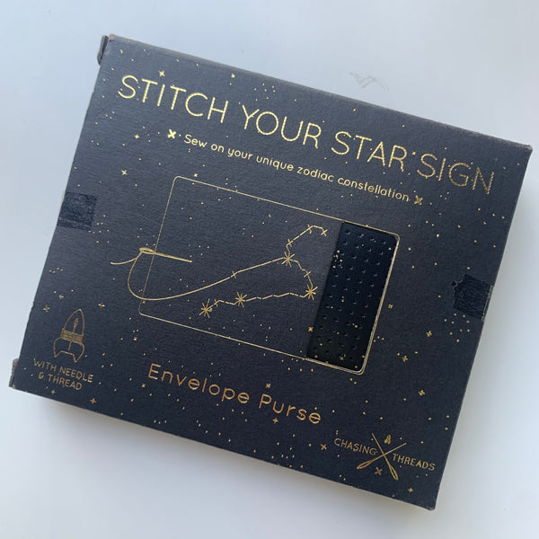 Star Sign Envelope Purse