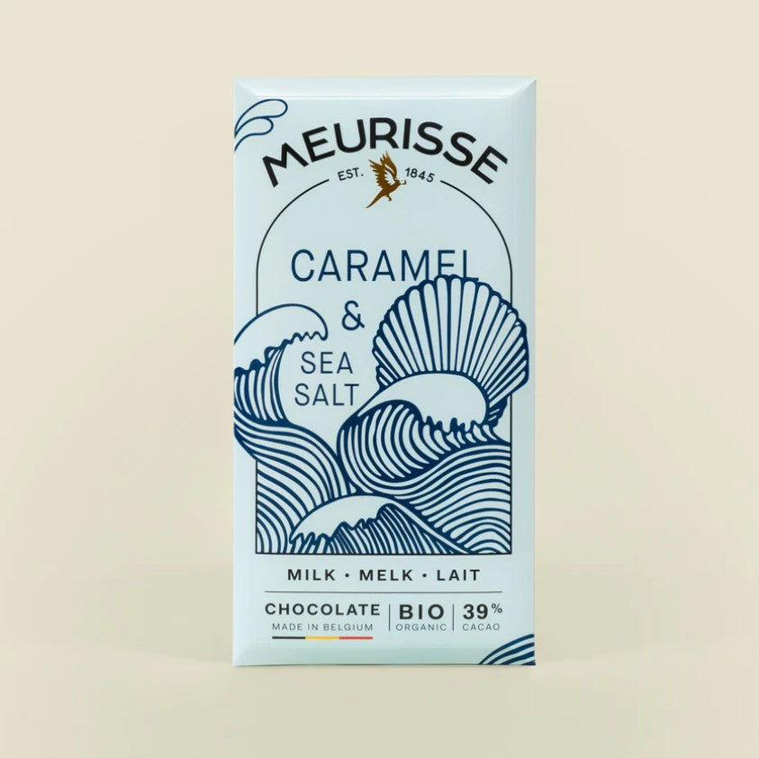 Milk Chocolate with Caramel and Sea Salt