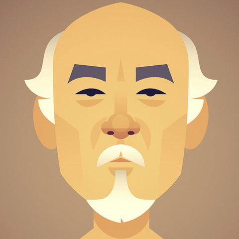 Mr Miyagi A4 Print