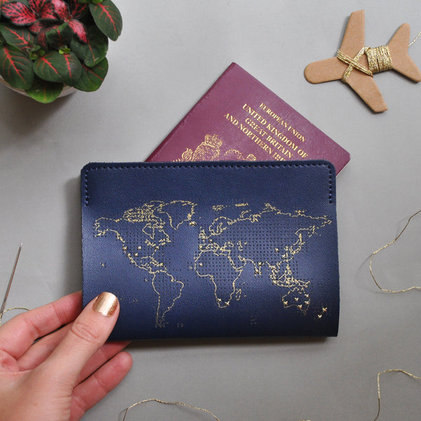 Stitch Where You've Been Passport Cover