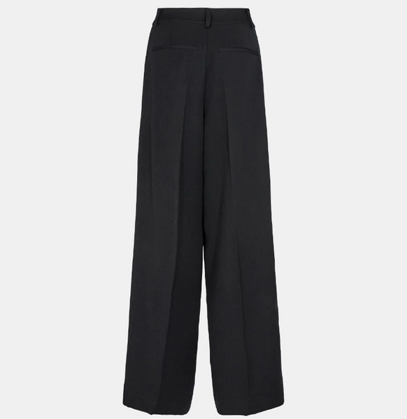 Sofie Schnoor black wide leg trousers