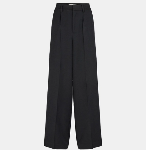 Sofie Schnoor black wide leg trousers