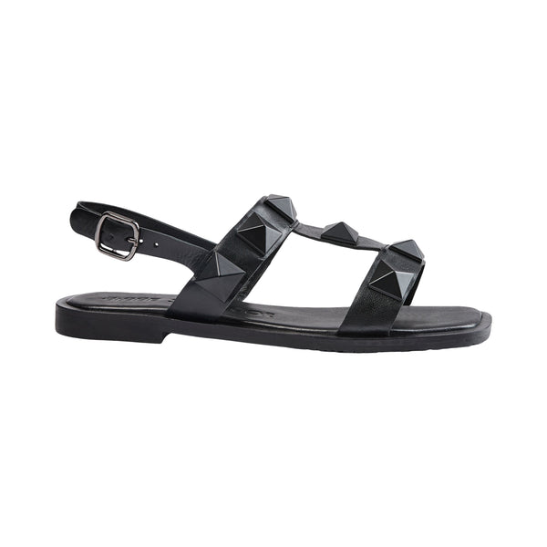 Sofie Schnoor chunky black flat sandals