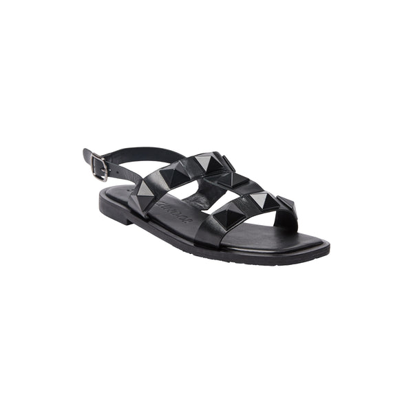 Sofie Schnoor chunky black flat sandals