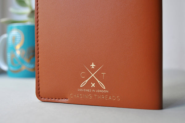 Stitch Where You've Been Passport Cover