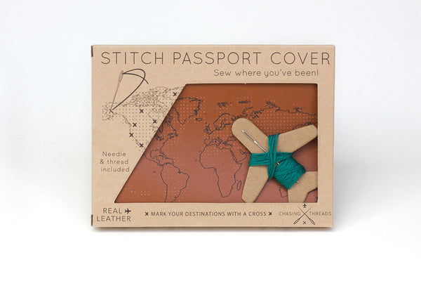 Stitch Where You've Been Passport Cover