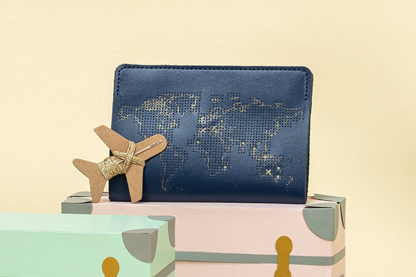 Stitch Where You've Been Passport Cover