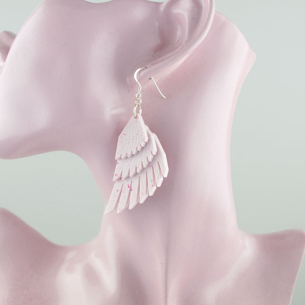 Swan Wing Earrings