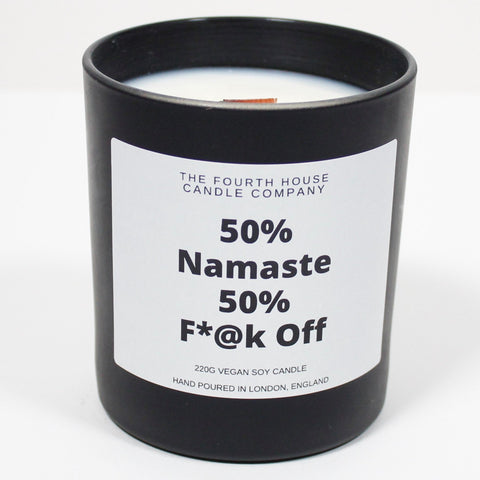 50% Namaste Candle