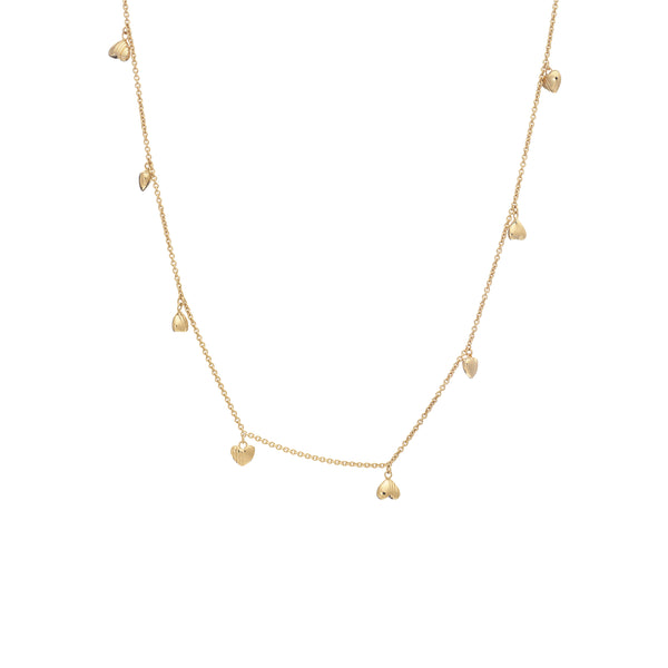 Untamed Deco Hearts Necklace